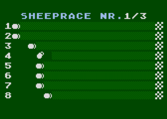 Sheeprace: Ein Rennen